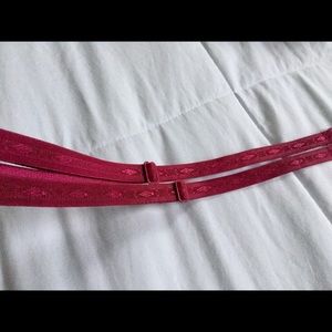 VALENTINE’S PICK ౨ৎ Raspberry Bra Straps